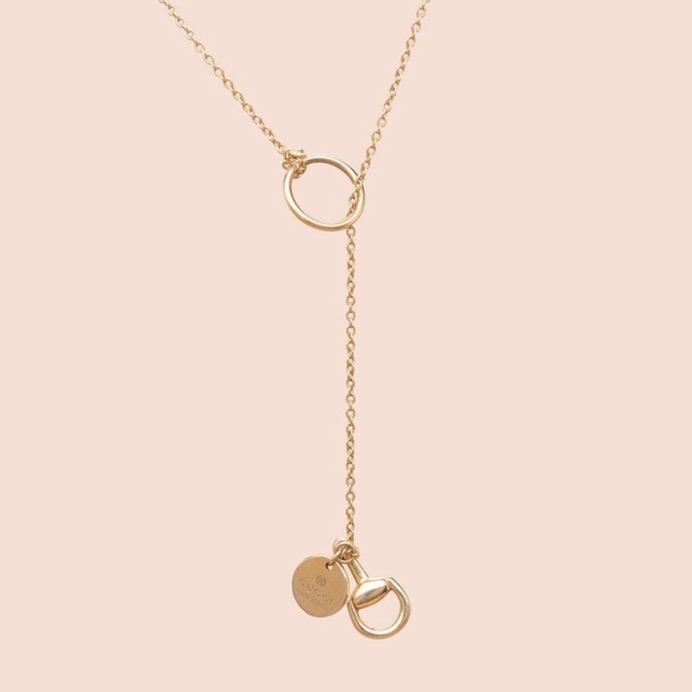 Vintage Gucci 18k necklace